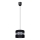 Lampadario a sospensione con filo CORAL S 1xE27/60W/230V nero