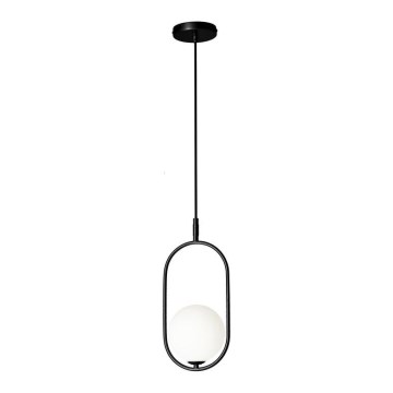 Lampadario a sospensione con filo CORDEL 1xG9/28W/230V nero