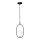 Lampadario a sospensione con filo CORDEL 1xG9/28W/230V nero