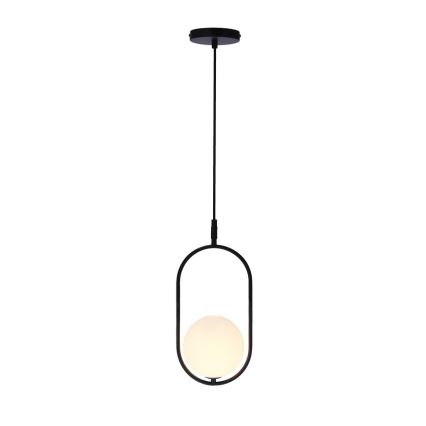 Lampadario a sospensione con filo CORDEL 1xG9/28W/230V nero