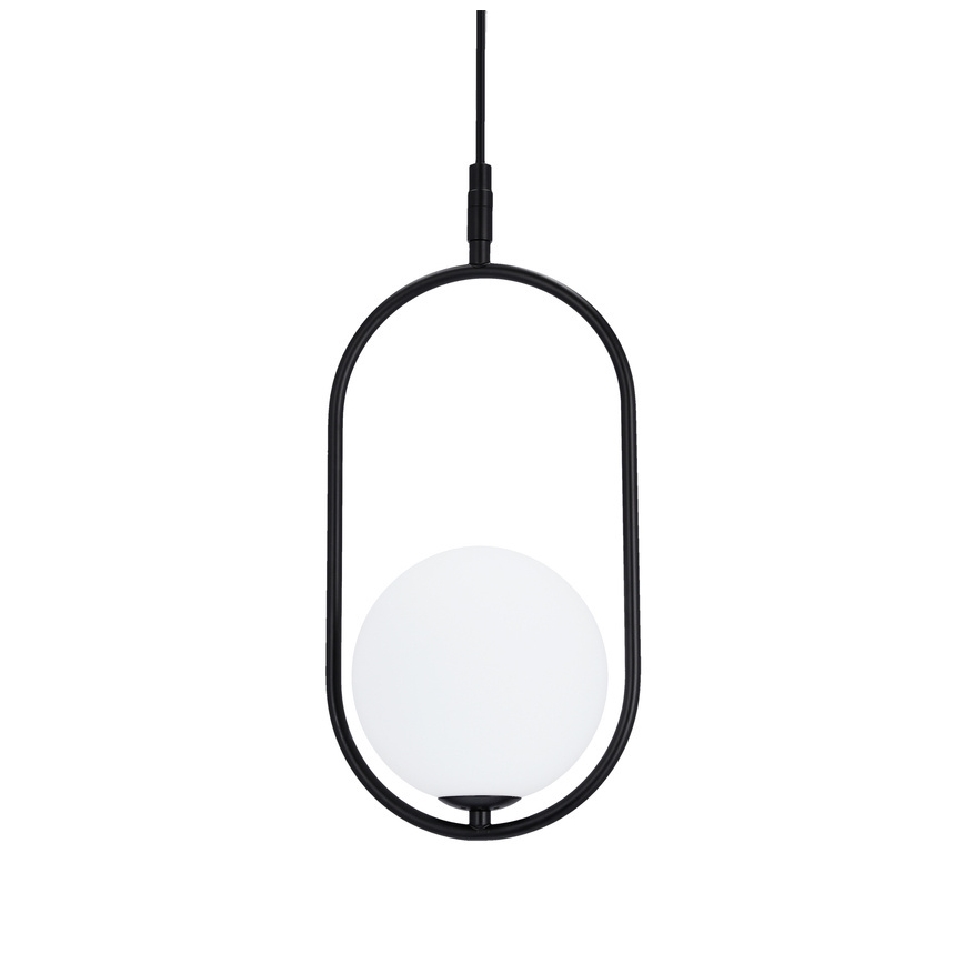 Lampadario a sospensione con filo CORDEL 1xG9/28W/230V nero