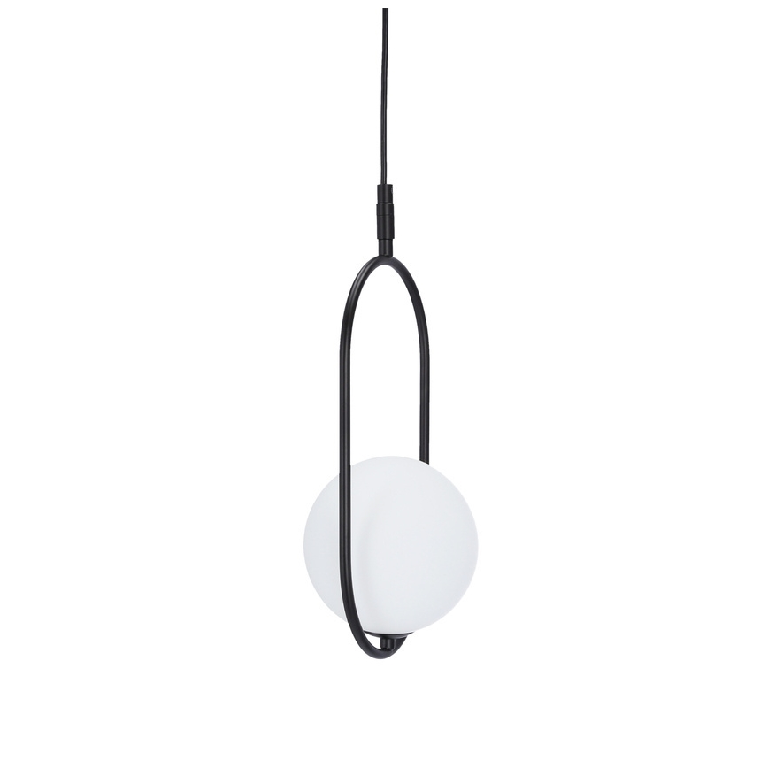 Lampadario a sospensione con filo CORDEL 1xG9/28W/230V nero