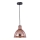 Lampadario a sospensione con filo CREATE 1xE27/11W/230V rosa oro