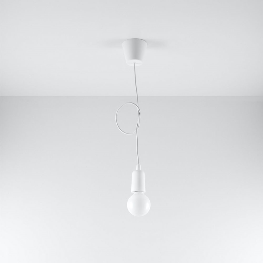 Lampadario a sospensione con filo DIEGO 1xE27/60W/230V