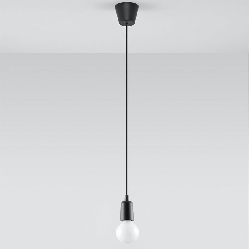 Lampadario a sospensione con filo DIEGO 1xE27/60W/230V