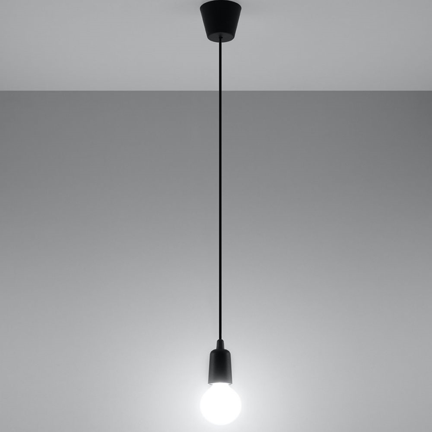 Lampadario a sospensione con filo DIEGO 1xE27/60W/230V