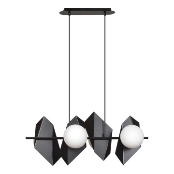 Lampadario a sospensione con filo DRIFTON 4xE14/10W/230V nero