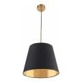 Lampadario a sospensione con filo ELENA 1xE27/20W/230V nero