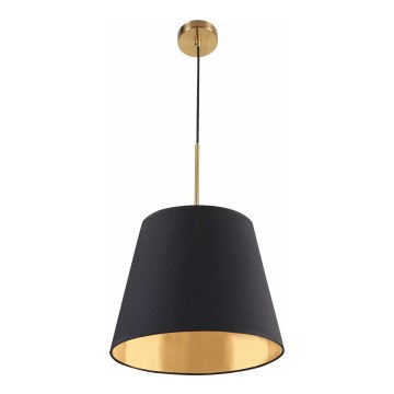 Lampadario a sospensione con filo ELENA 1xE27/20W/230V nero