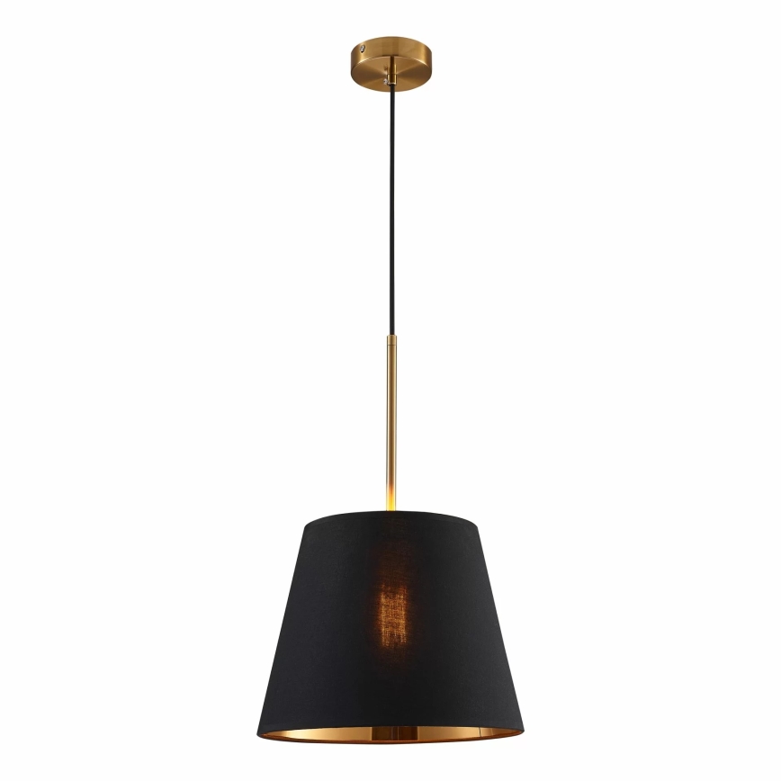Lampadario a sospensione con filo ELENA 1xE27/20W/230V nero