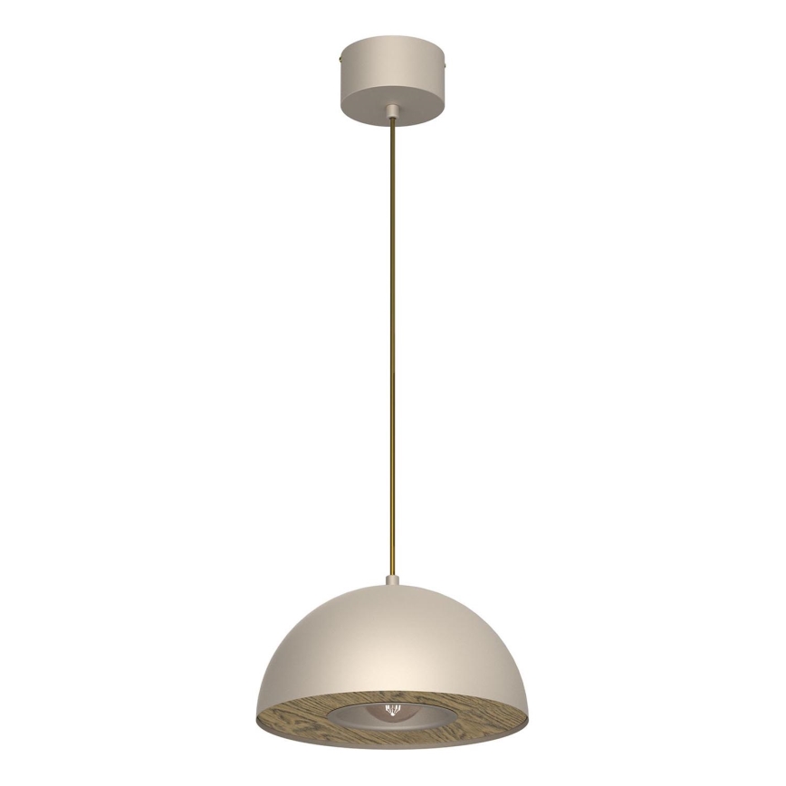 Lampadario a sospensione con filo ELGUND 1xE27/15W/230V beige
