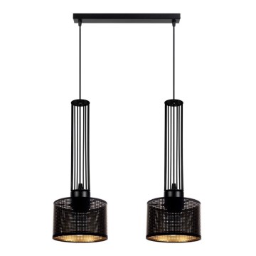 Lampadario a sospensione con filo ELIS 2xE27/60W/230V