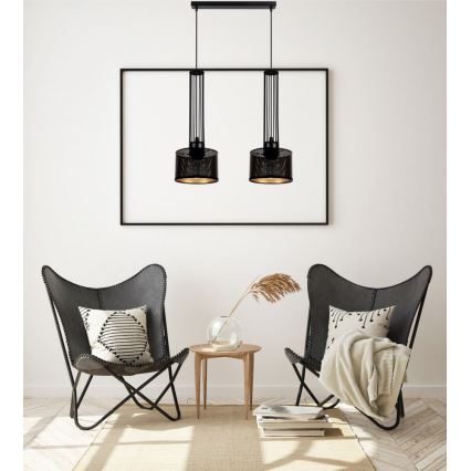 Lampadario a sospensione con filo ELIS 2xE27/60W/230V