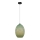 Lampadario a sospensione con filo ELLIPTIC 1xE27/11W/230V verde