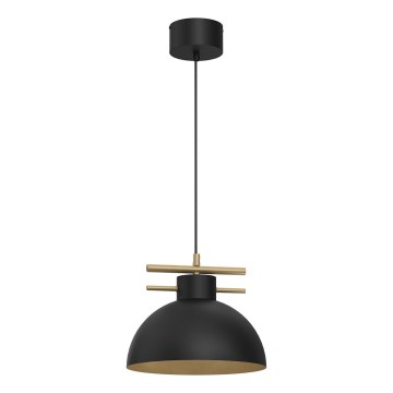 Lampadario a sospensione con filo ESTATE 1xE27/15W/230V nero