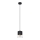 Lampadario a sospensione con filo FERGIE 1xE27/15W/230V nero