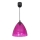 Lampadario a sospensione con filo FLASH 1xE27/60W/230V rosa