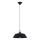 Lampadario a sospensione con filo FRIKA 1xE27/15W/230V diametro 34 cm nero