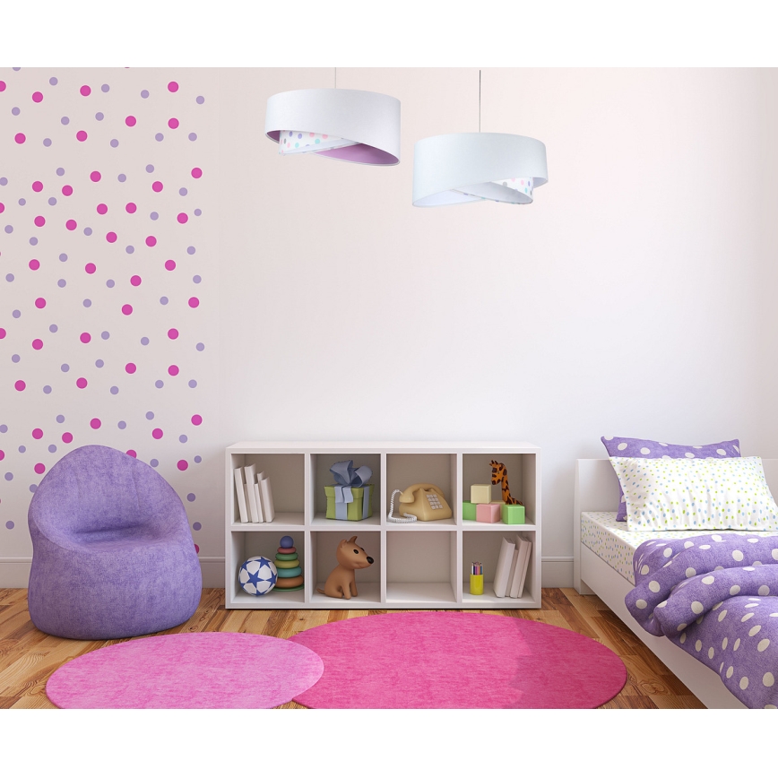 Lampadario a sospensione con filo GALAXY 1xE27/60W/230V
