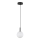 Lampadario a sospensione con filo GAMA 1xG9/12W/230V nero