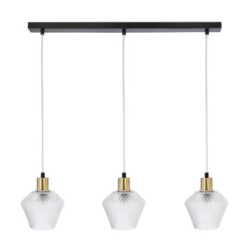 Lampadario a sospensione con filo GRENIKO 3xE14/40W/230V