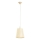 Lampadario a sospensione con filo GUMON 1xE27/15W/230V beige
