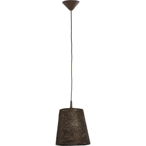 Lampadario a sospensione con filo GUMON 1xE27/15W/230V marrone