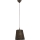 Lampadario a sospensione con filo GUMON 1xE27/15W/230V marrone