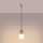 Lampadario a sospensione con filo HALO 1xG9/8W/230V diametro 12 cm beige
