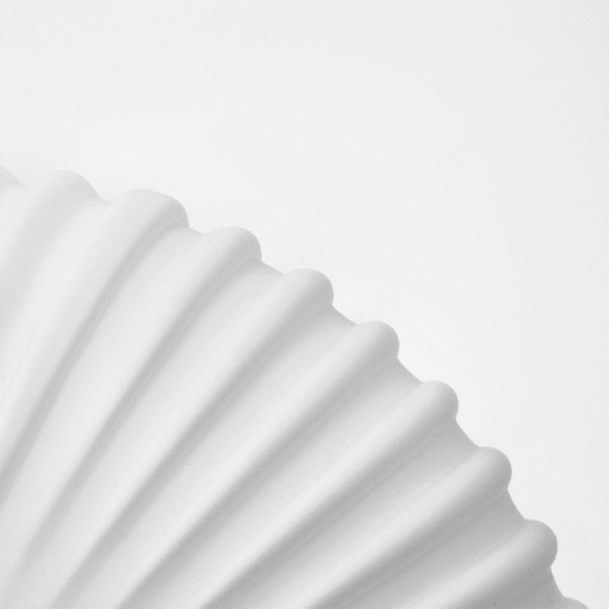 Lampadario a sospensione con filo HARMA 1xE27/15W/230V diametro 30 cm bianco/nero