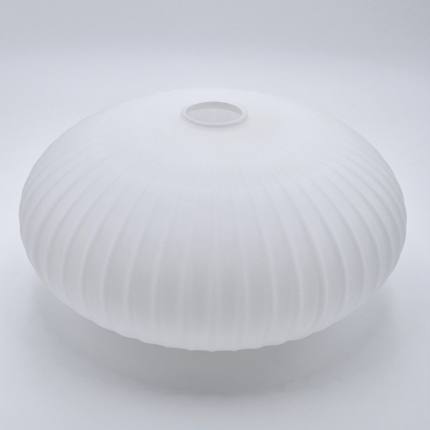 Lampadario a sospensione con filo HARMA 1xE27/15W/230V diametro 30 cm bianco/oro