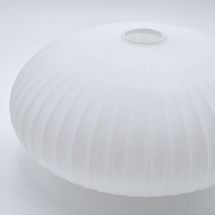 Lampadario a sospensione con filo HARMA 1xE27/15W/230V diametro 30 cm bianco/oro