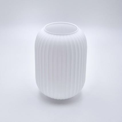 Lampadario a sospensione con filo HARMONY 1xE27/15W/230V diametro 14 cm bianco/quercia