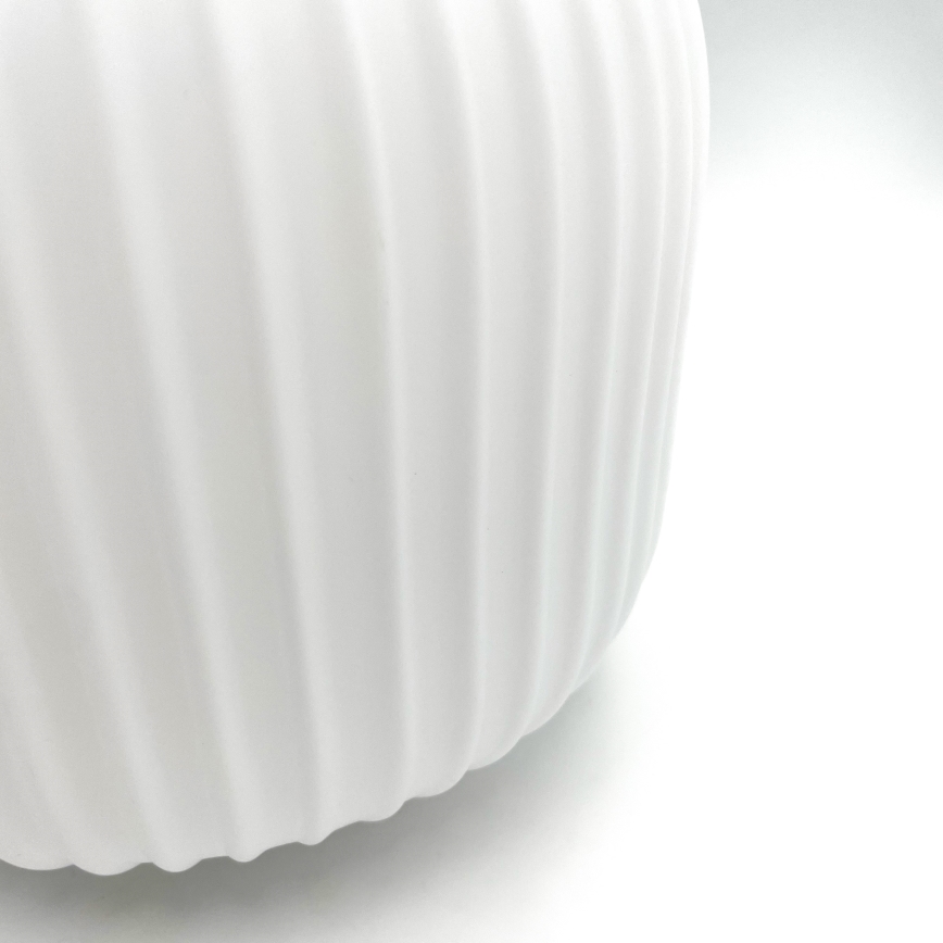 Lampadario a sospensione con filo HARMONY 1xE27/15W/230V diametro 20 cm bianco/quercia