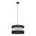 Lampadario a sospensione con filo HELEN 1xE27/15W/230V diametro 35 cm nero/oro
