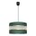 Lampadario a sospensione con filo HELEN 1xE27/15W/230V diametro 35 cm verde/oro