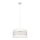Lampadario a sospensione con filo HELEN 1xE27/15W/230V diametro 40 cm bianco/oro