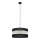 Lampadario a sospensione con filo HELEN 1xE27/15W/230V diametro 40 cm nero/oro