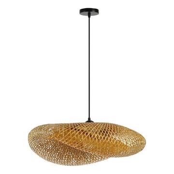 Lampadario a sospensione con filo HILO 1xE27/40W/230V diametro 80 cm bambù