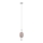 Lampadario a sospensione con filo HOLD LED/5W/230V rosa oro/bianco