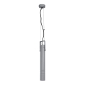 Lampadario a sospensione con filo IMPLODE 1xGU10/8W/230V grigio
