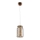 Lampadario a sospensione con filo JAR LED/5W/230V rame/legno