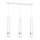 Lampadario a sospensione con filo JOKER 3xGU10/25W/230V bianco