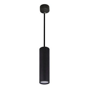 Lampadario a sospensione con filo KARADON 1xGU10/30W/230V 29 cm nero