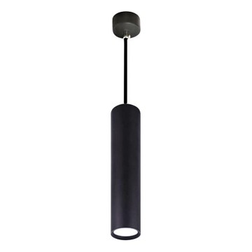Lampadario a sospensione con filo KARADON 1xGU10/30W/230V 50 cm nero