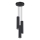 Lampadario a sospensione con filo KARBON 3xGU10/10W/230V nero