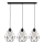 Lampadario a sospensione con filo KARO 3xE27/15W/230V