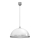 Lampadario a sospensione con filo KITCHEN 1xE27/15W/230V bianco/cromo lucido