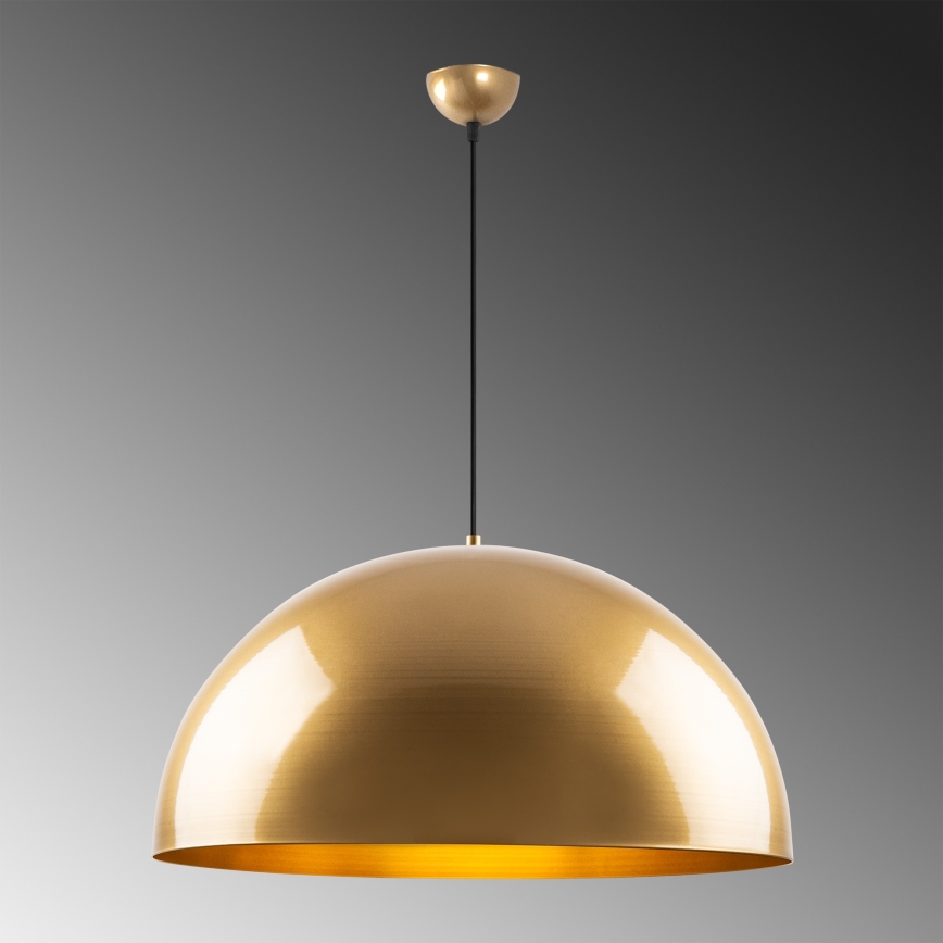 Lampadario a sospensione con filo KURE 1xE27/40W/230V oro