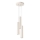 Lampadario a sospensione con filo LAGOS 3xGU10/10W/230V color crema